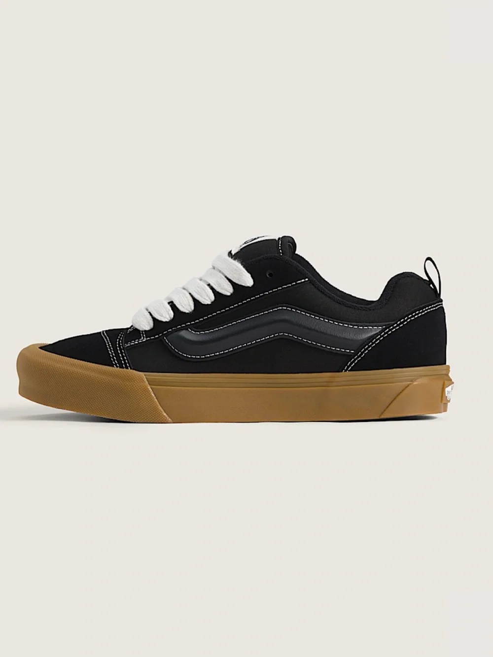 Vans Knu Skool Gum Black Women 10.5 US